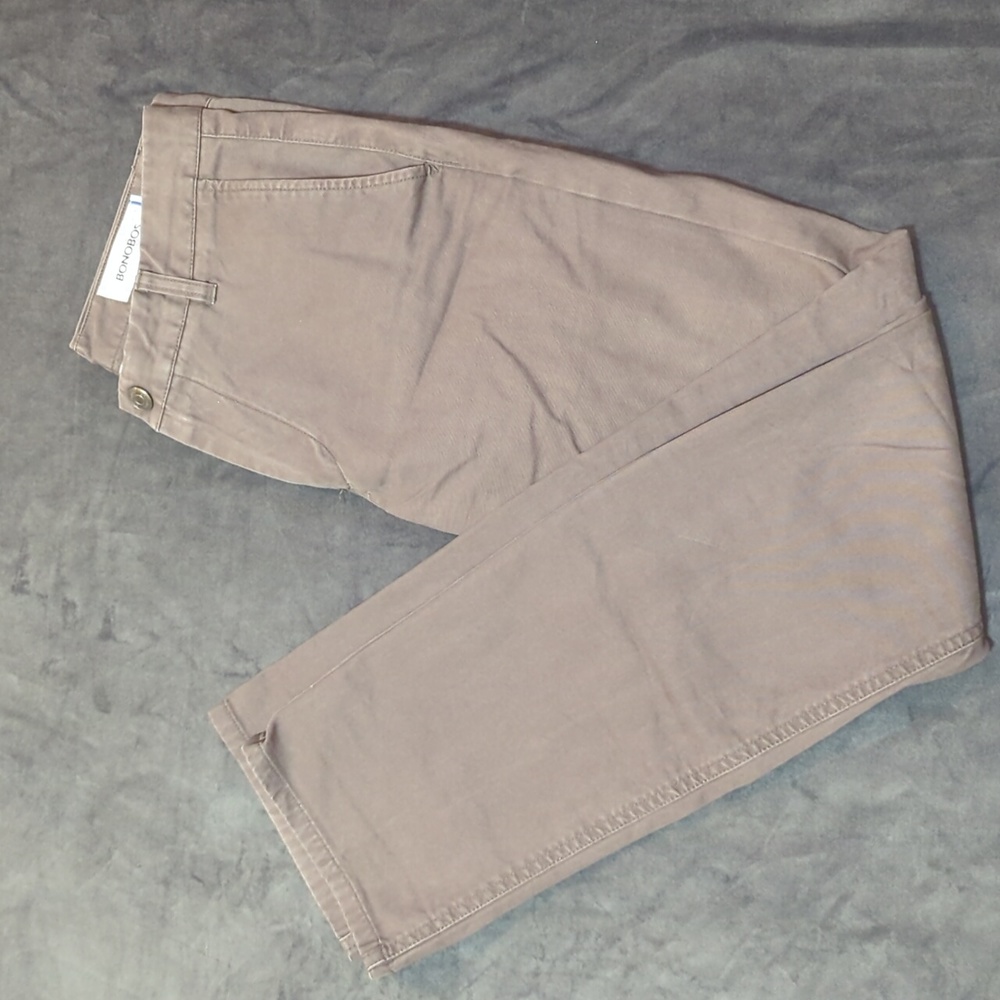 Bonobos Men's Washed Chinos Slim Straight, Size 30/32